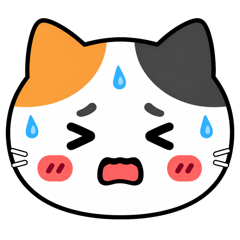 限界の表情